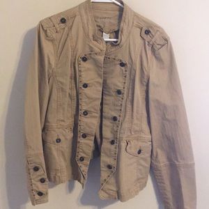 L.A. Blues tan studded jacket